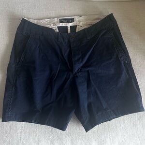 Abercrombie Navy Blue Men's Shorts